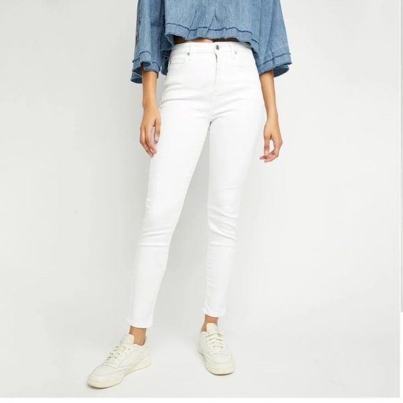 Free People Denim - Free People Montana Lily White Denim Skinny Jeans Women’s Classic NWT Size 31